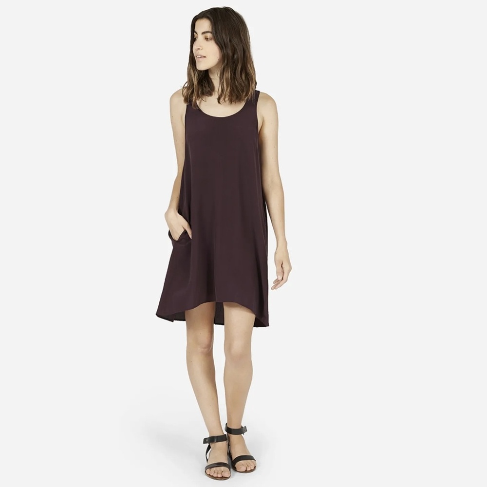 Everlane Silk tank dress